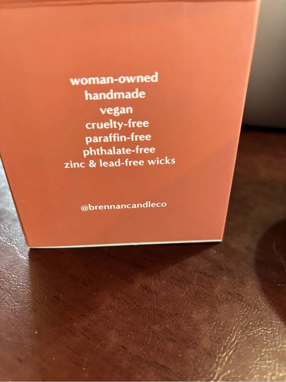 Brennan Candle Co. Vacation Libation Mint Citrus Rum Soy Candle